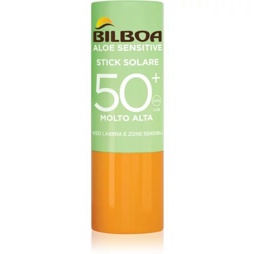 Bilboa Aloe Sensitive krema za sončenje v paličici SPF 50+ 12 ml