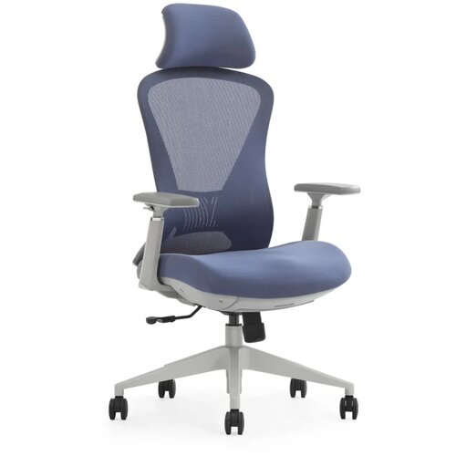 UGD Ultra ergonomska kancelarijska stolica Conference Lite Silver Blue Slike
