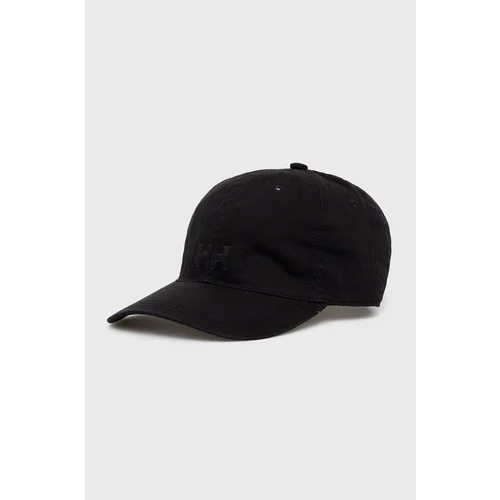 Helly Hansen Kapa s šiltom Logo Cap 38791 Črna