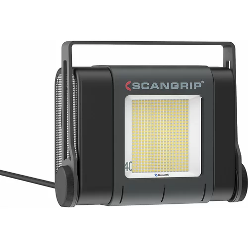 Scangrip LED-reflektor za gradbišče SITE LIGHT 40, 5000 - 40000 lm, 315 W, Bluetooth, omrežno napajanje