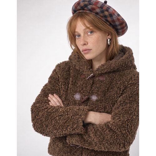 Only Jakne ONLEIRA TEDDY DUFFLE Kostanjeva Slike
