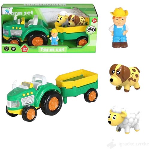  muzički traktor za bebe sa životinjama Cene