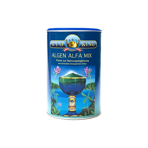 BioKing alge alfa mix pulver bio - 500 g