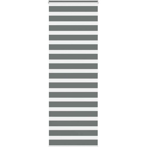 vidaXL zebra senčilo temno sivo 75x200 cm tkanina &scaron;irina 70,9 cm Cene