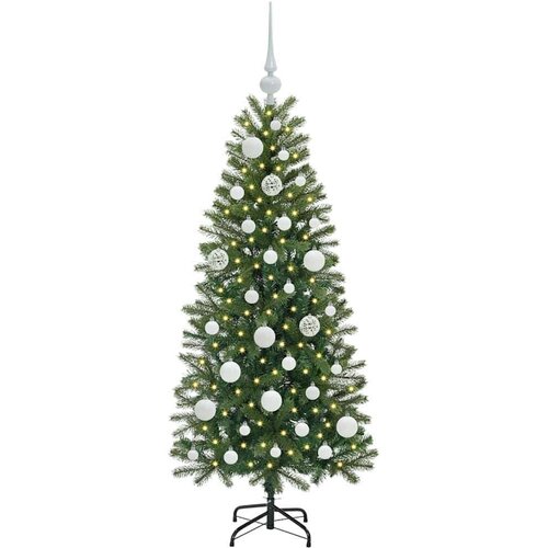  Umjetno božićno drvce s stalakom Zelena 120 cm PE i PVC Slike