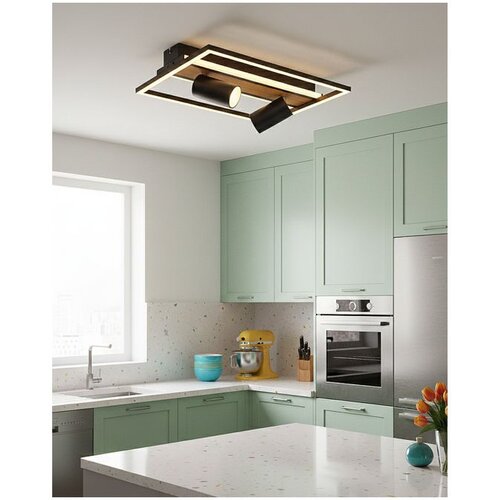 Opviq luster Rea 1428-1, LED 34 W, crni Cene