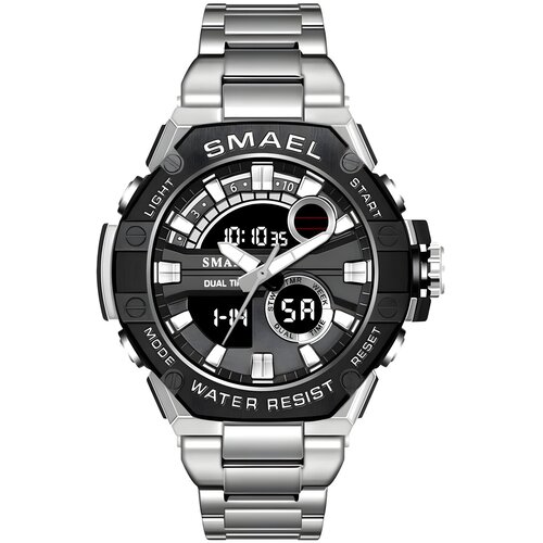 Sat SMAEL EF-35294 - Srebrna / Crna KP35294 Cene