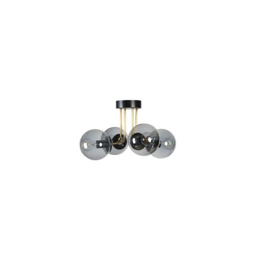 Opviq pablo 4 Lü siyah Füme Camlı avize blackfume chandelier Cene
