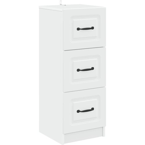  Ormar s ladicama Bijela 33 x 34,5 x 87 cm Konstruirano drvo Cene