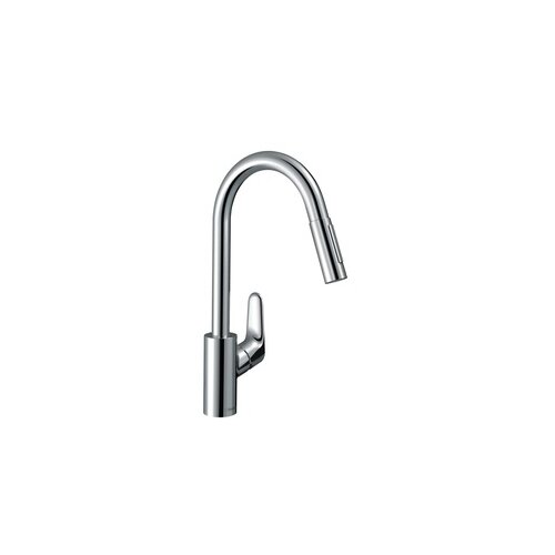 Hansgrohe Focus M41 240 Chrome baterija (slavina) za sudoperu sa izvlačećim tušem 2 mlaza 31815000 Cene
