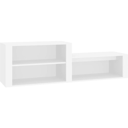 Maison Chic Omarica za obutev - Kopa za čevlje bela 150x35x45 cm inženirski les, (21776415) Slike
