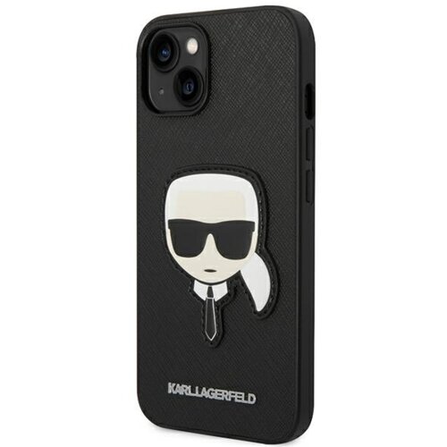 Karl Lagerfeld Originalen ovitek KLHCP14SSAPKHK za iPhone 14 6.1 črna za&amp;scaron;čita - Karls Head Slike
