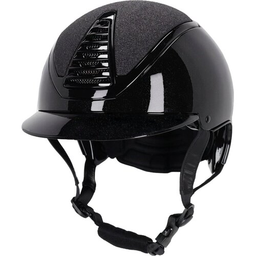 QHP Jahalna čelada Glendale, black - 55-57 Slike
