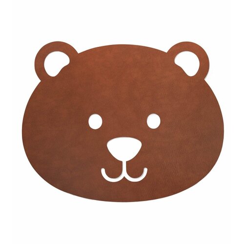 LIND DNA Smeđi ručno rađen dječji tepih od eko kože 111,5x140 cm Bear XXXL Bull &amp;ndash; Slike