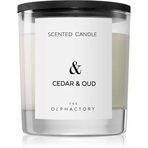Ambientair Olphactory Cedar & Oud dišeča sveča 200 g