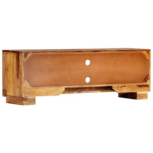 Maison Chic TV omarica - TV stojalo - Televizijska omarica 118x30x40 cm trden palisander, (21699031) Slike