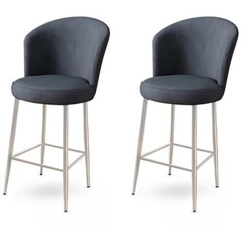 Hanah home set barskih stolica Alte, 2 dijela, antracit Slike