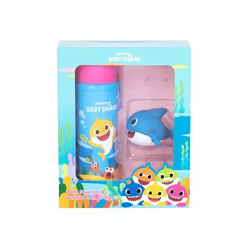 Pinkfong Baby Shark BuBBle Bath Kit darilni set pena za kopel 250 ml + igračka za kopel 1 kos