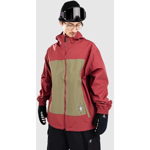 Volcom Arthur 3L Jakna burnt red Cene