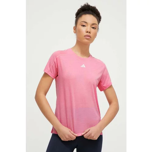 Adidas Majica kratkih rukava za trening Training Essentials boja: ružičasta