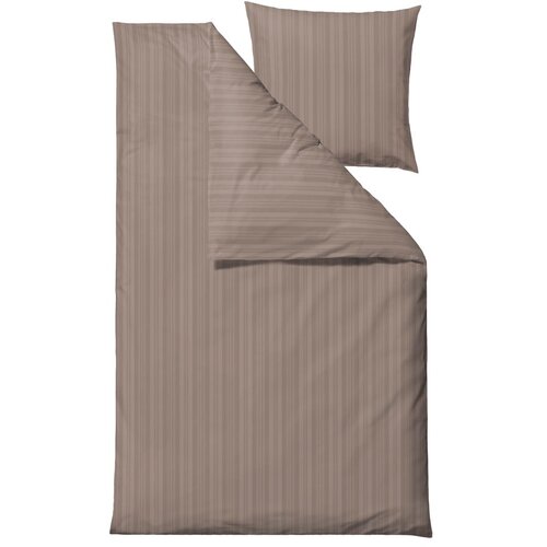 S&amp;ouml;dahl Posteljina smeđe-siva za krevet za jednu osobu od damasta 140x200 cm Noble &amp;ndash; Slike
