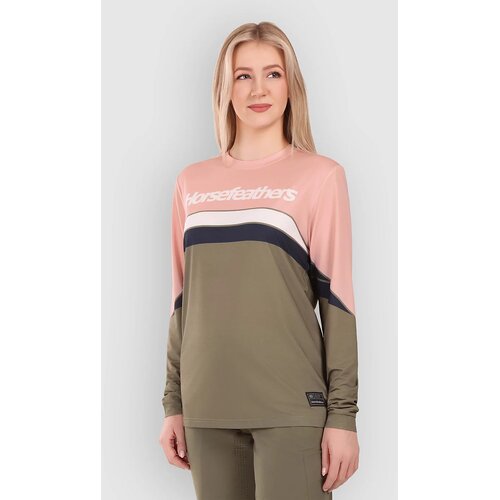 Horsefeathers Quantum Long Sleeve Jersey lotus / taupe Cene