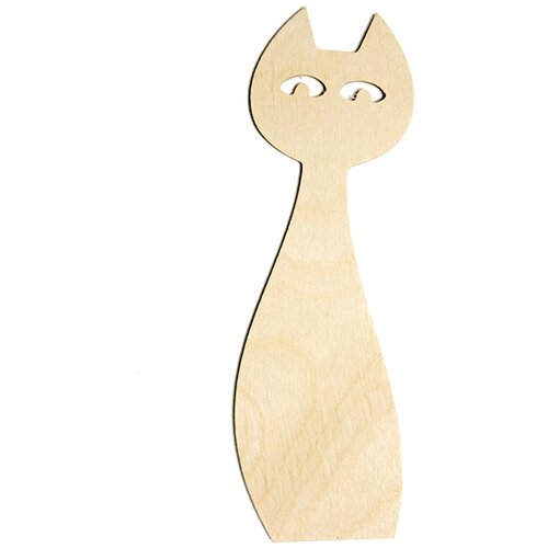 Drveni proizvod za dekupaž - Mačka marker za knjige Cene