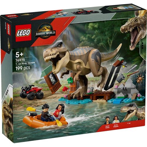 Lego Jurassic World T. rex River Escape 76975 Slike