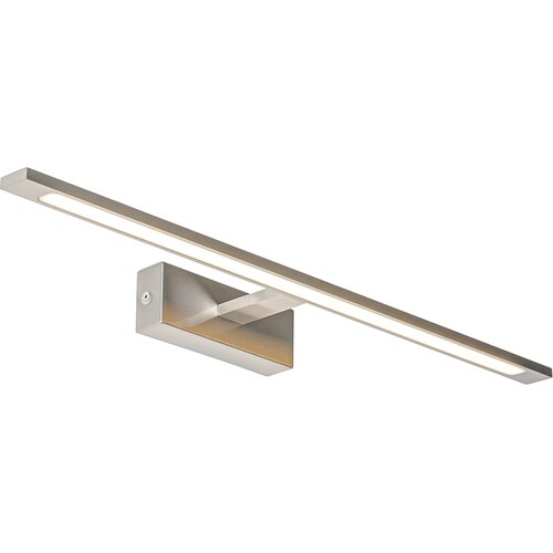 QAZQA Stenska svetilka jeklo 62 cm z LED IP44 - Jerre Cene