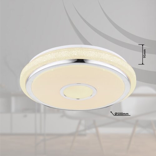 Globo 48389-40 - led plafonsko svetlo sa daljinskim upravljačem dani LED/40W/230V Slike