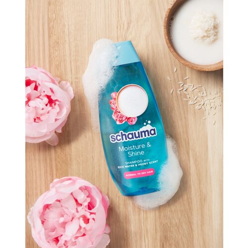 Schauma moisture &amp;amp; shine &amp;scaron;ampon 400ml Slike