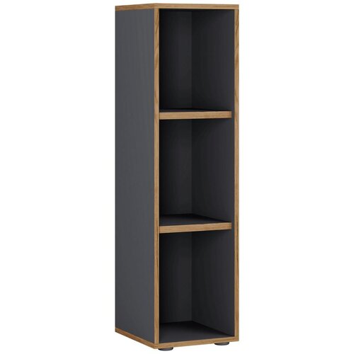 MID.YOU Pisarniški Regal Salia B30, Antracit, Barva Hrasta Cene