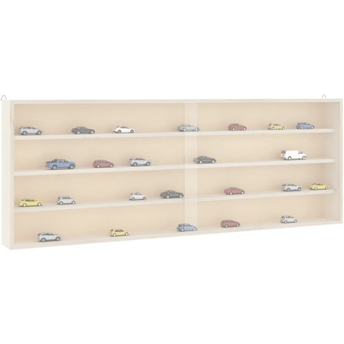 vidaXL Stenska razstavna omarica z vrati 100x8,5x37 cm Cene