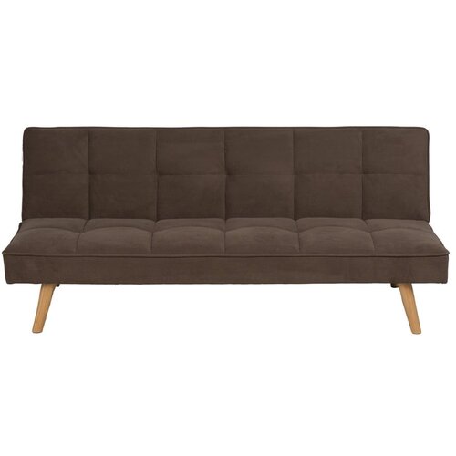 Ixia Smeđa sklopiva sofa od &amp;scaron;enila 175 cm &amp;ndash; Slike