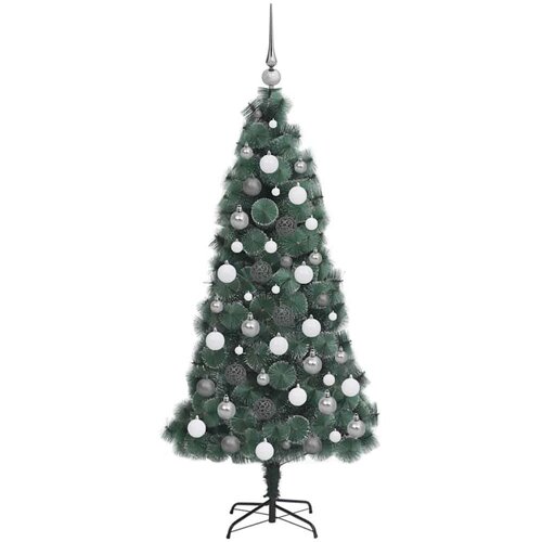 VidaXL Umjetno božićno drvce Zelena 30 x 30 x 120 cm PET Slike