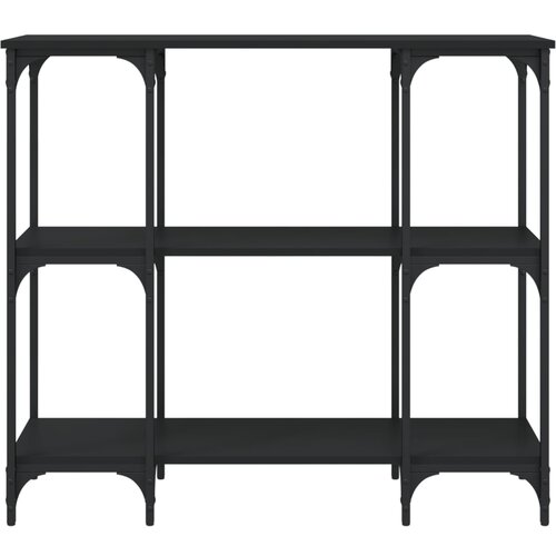  Konzolni stol crni 102 x 35 x 90 cm od konstruiranog drva Slike