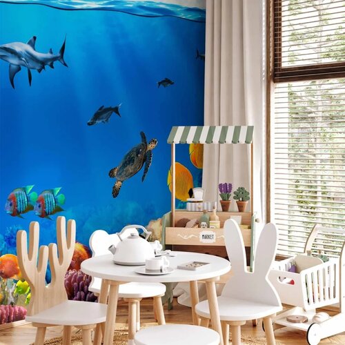  Foto tapeta - Underwater kingdom 100x70 Slike