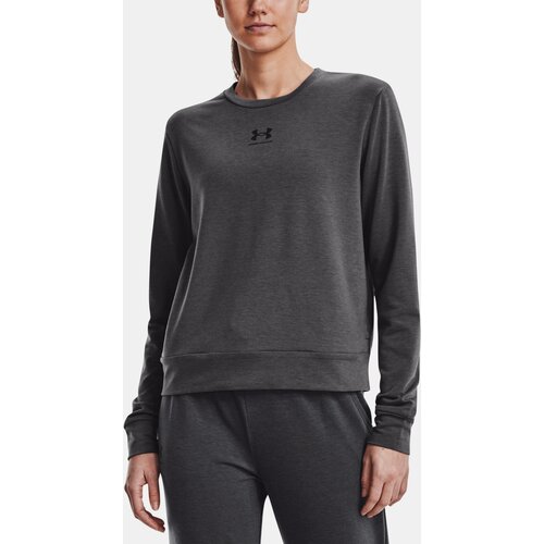 Under Armour T-Shirt Rival Terry Crew-GRY - Women Slike