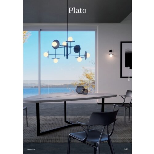  Redo 01-2734 - Luster na &amp;scaron;ipci PLATO 6xG9/10W/230V crna Slike