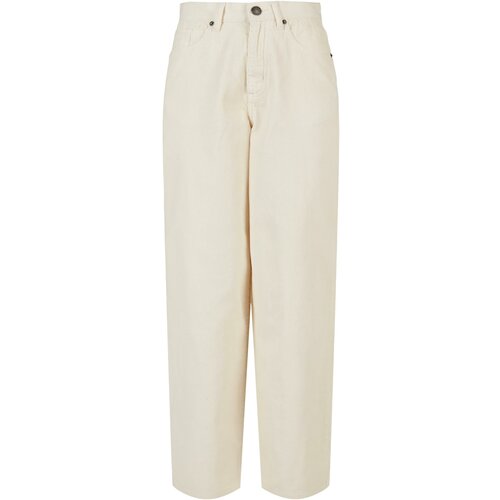 UC Ladies Ladies' corduroy 90 ́S high-waisted trousers, white sand Slike