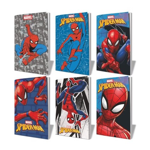  Sveska a4 lux spiderman 48l - linija ( 30440 ) Slike