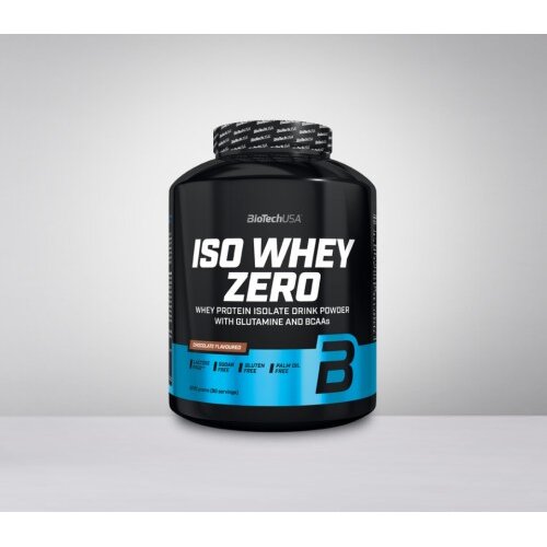 BioTech USA Protein Iso Whey Zero, Čokolada, 1.8kg Slike