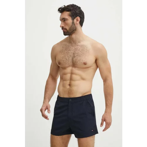 Tommy Hilfiger Kopalne kratke hlače moške, mornarsko modra barva, UM0UM03224