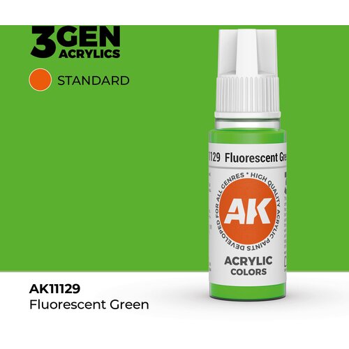 AK Interactive Fluorescent Green 17ml - 3rd Gen Akrilna Boja AK11129 Cene