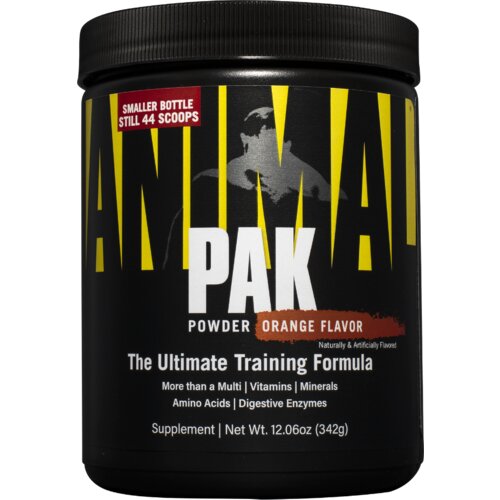 Universal Nutrition Animal Pak Powder 342 g naranča Slike