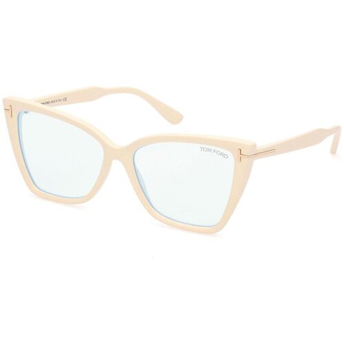 Tom Ford FT5844-B 025 ONE SIZE (55) Bela/Kristalna Cene
