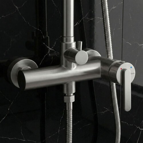 REA Bath Tu&amp;scaron; set Rea Ontario Brush Nickel Slike
