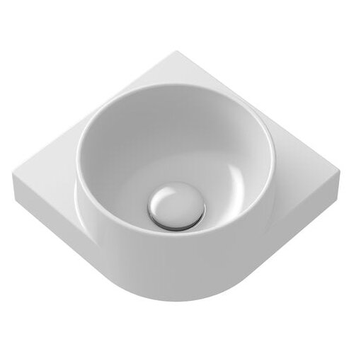 Ravak XJX01228000 Yard 28 x 28 cm kotni umivalnik z odprtino za armaturo Slike