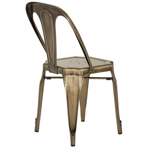 Premier Housewares Medeninast kovinski jedilni stol Grange &amp;ndash; Slike