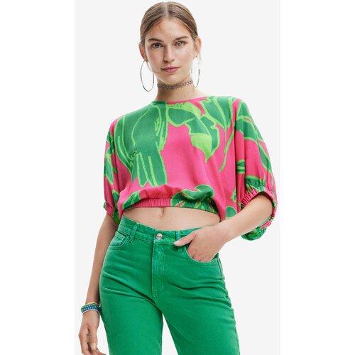Desigual PINK WOMEN'S SHORT SLEEVE T-SHIRT Cijene